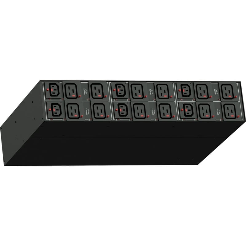 Raritan PX3-5611R-E2 (6) IEC320 C13, (12) IEC320 C19 PDU - Thumbnail 2