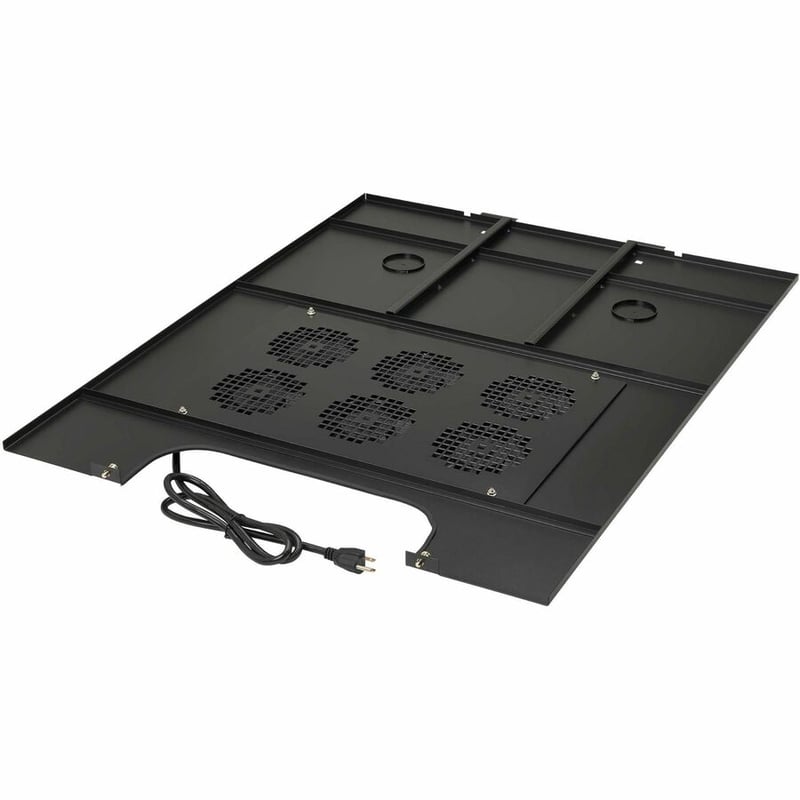 Eaton Tripp Lite Series SmartRack Roof-Mounted Fan Panel for Wide Rack Enclosure Cabinets - 6 120V Fans, 630 CFM, 5-15P Plug - Thumbnail 5