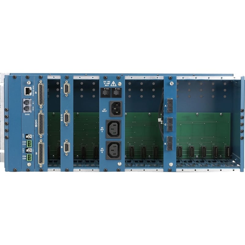 Black Box Pro Switching Gang Switch Chassis - 4U, 18-Card Slot - Thumbnail 2