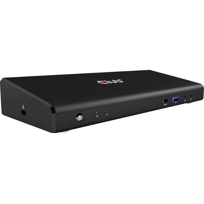 Club 3D USB C 3.2 Gen1 Universal Triple 4K Charging Dock - Thumbnail 1