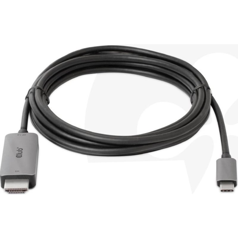 Club 3D HDMI/USB-C Audio/Video/Data Transfer Cable - Thumbnail 3