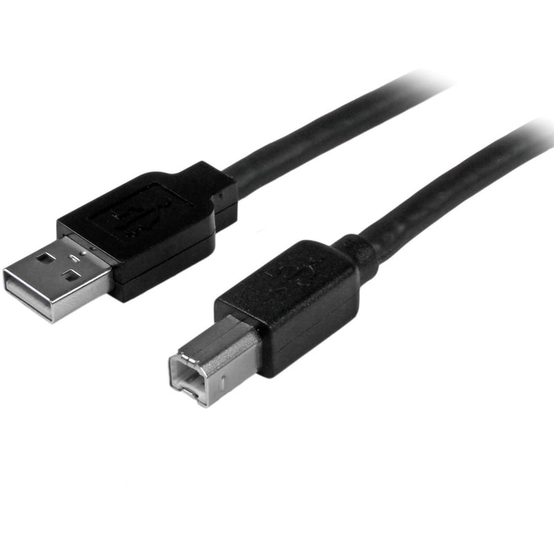 StarTech.com 15m / 50 ft Active USB 2.0 A to B Cable - M/M - Thumbnail 2