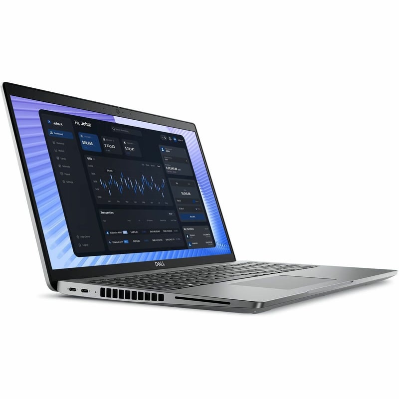 Dell Precision 3000 3590 15.6" Mobile Workstation - Full HD - 60 Hz - Intel Core Ultra 5 135H - vPro Technology - Intel Evo Platform - 16 GB - 512 GB SSD - English (US) Keyboard - Titan Gray - Thumbnail 1