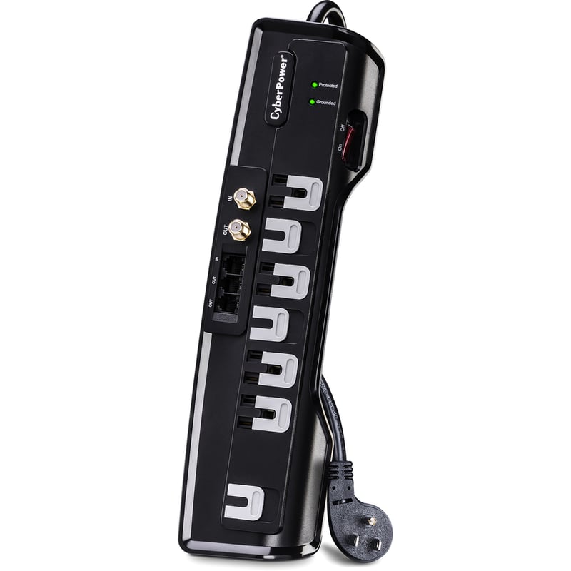 CyberPower CSHT706TC Home Theater 7 - Outlet Surge with 1950 J - Thumbnail 2
