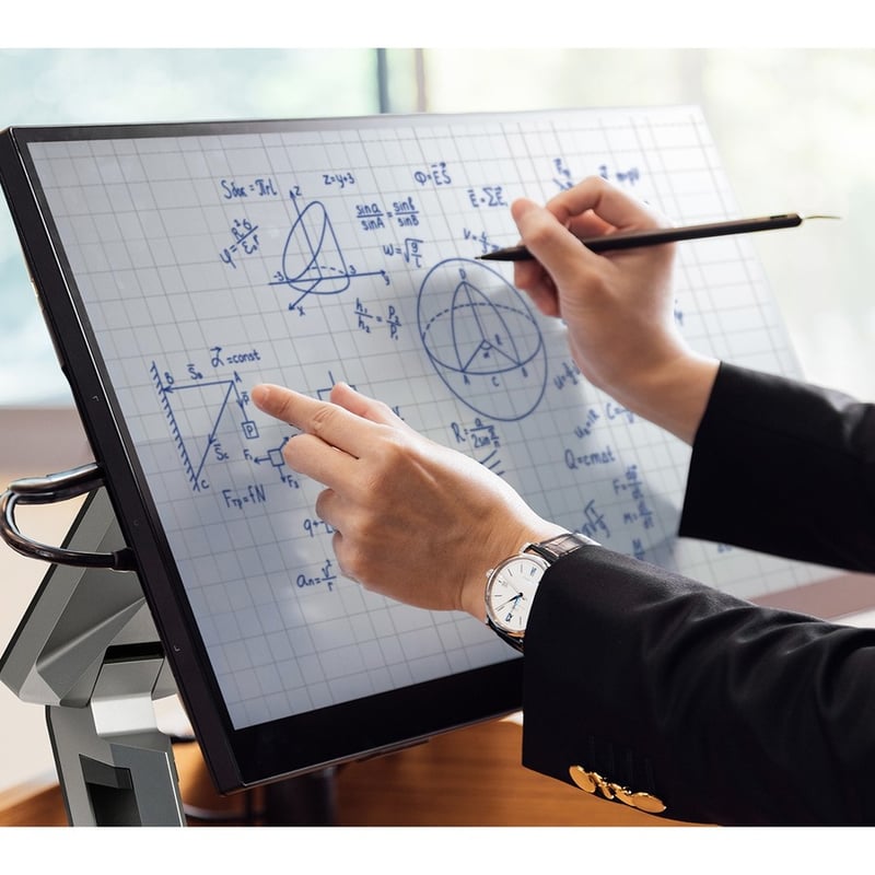 ViewSonic ID2456-C21080p Interactive Pen Display and Chromebox Bundle - 350 cd/m2 - 24" - Thumbnail 4