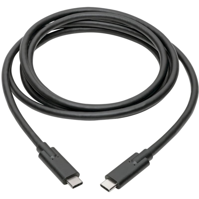 Eaton Tripp Lite Series USB-C Cable (M/M) - USB 3.2, Gen 1 (5 Gbps), 5A Rating, Thunderbolt 3 Compatible, 6 ft. (1.83 m) - Thumbnail 2