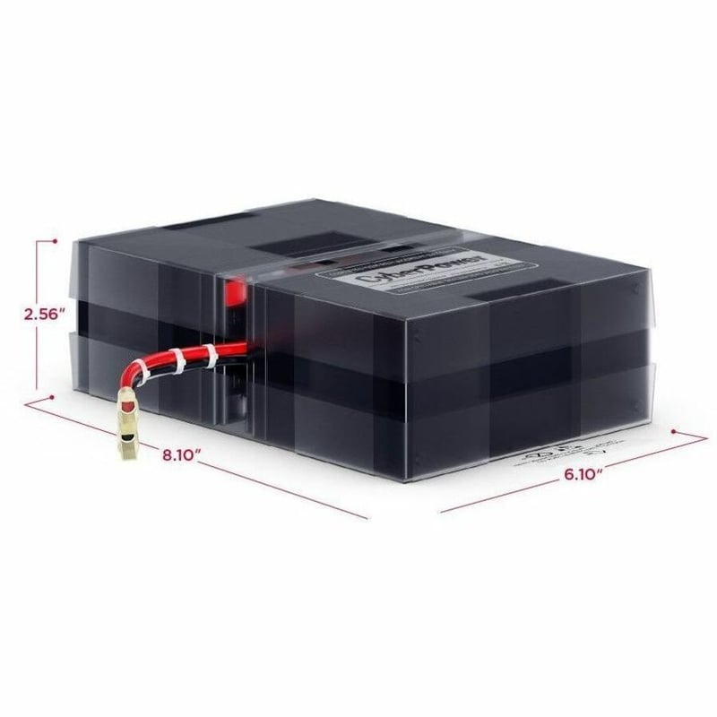 CYBERPOWER RB1290X2D BATTERY 2X12V/9AH SEALED LEAD-ACID BATTERY - Thumbnail 4