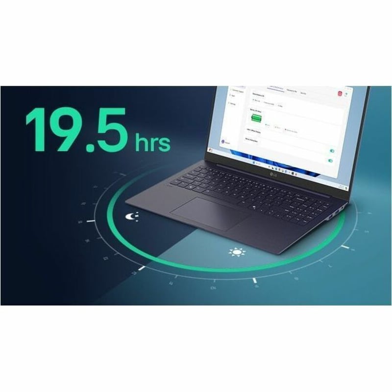 16 LG GRAM PRO NOTEBOOK WIN11P CORE ULTRA 7 32GB DDR 1TB OLED - Thumbnail 4
