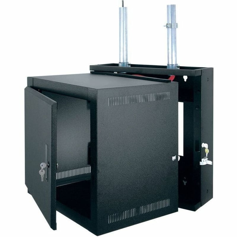 Middle Atlantic EWR Series 8RU Pivoting Wall Mounted Enclosure - 22in Depth Wall Mounted Rack
