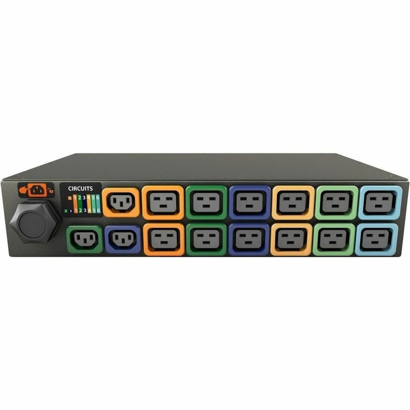Vertiv Geist rPDU MN05MDR1-15P3B8-6PS15B0H10-S 15-Outlets PDU - Thumbnail 1