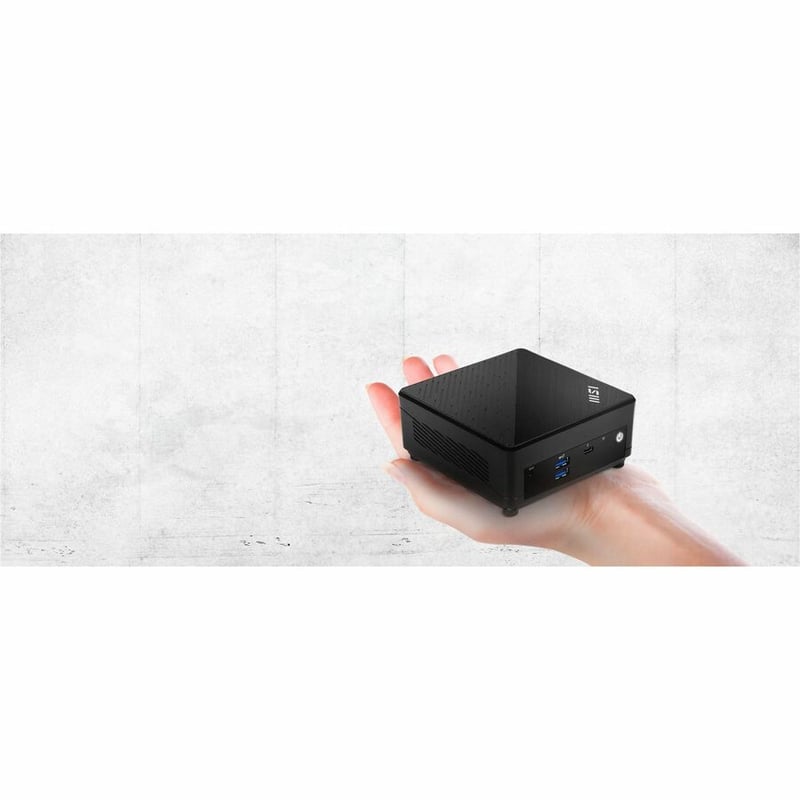 MSI Cubi 5 12M Cubi 5 12M-086BUS Barebone System - Mini PC - Intel Core i3 12th Gen i3-1215U Hexa-core (6 Core) - Thumbnail 2