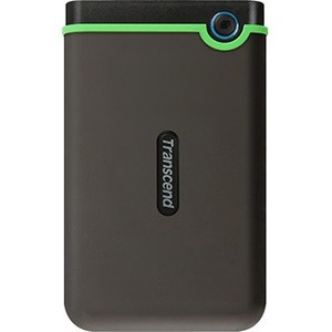 Transcend StoreJet 25M3C 2 TB Portable Hard Drive - 2.5" External - Iron Gray - Thumbnail 1