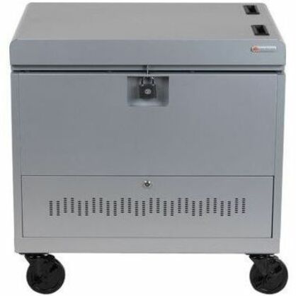 Bretford CUBE Transport Cart with Caddies - TVCT30CAD - Thumbnail 2