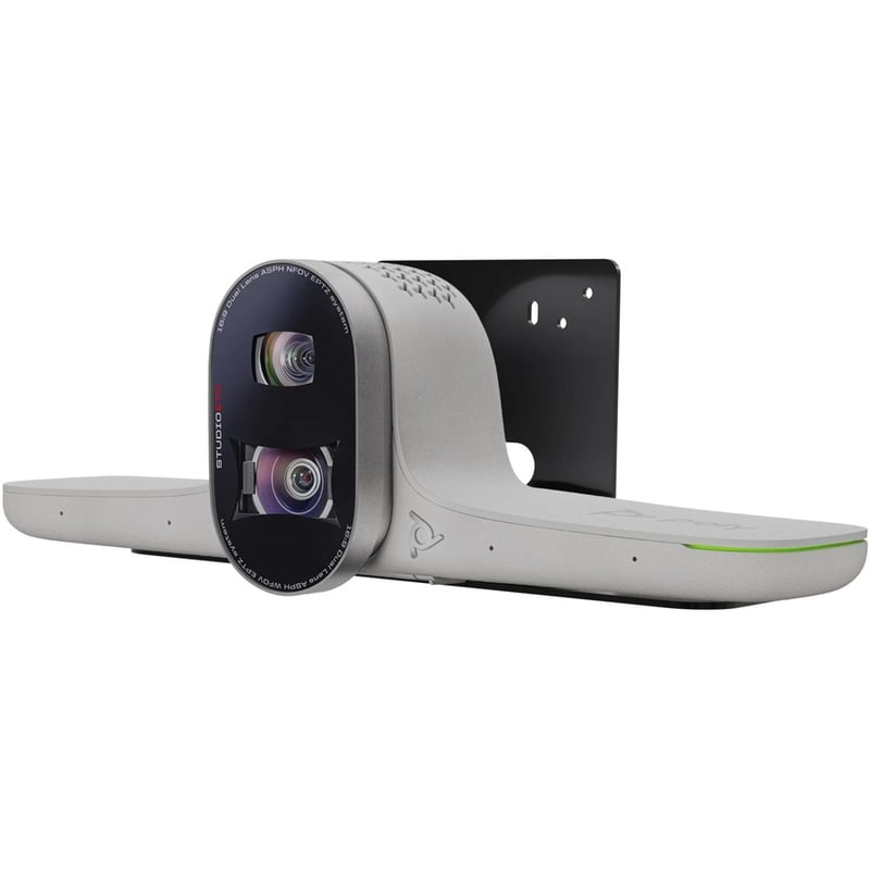 Vaddio Thin Profile Wall Mounted Camera Bracket - For Poly Studio E70 - Black - Thumbnail 2