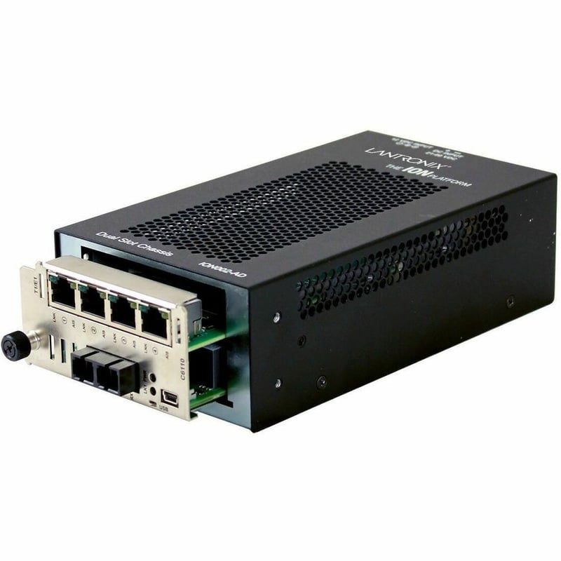 Lantronix 2-Slot Chassis for ION Modules - Thumbnail 1