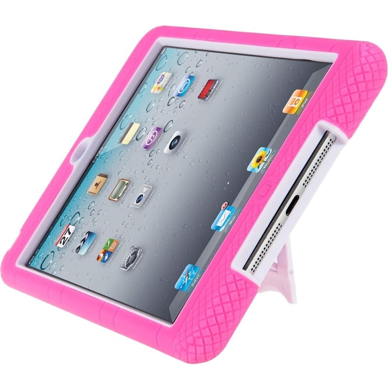 IPAD MINI ARMORBOX STAND - PINK/WHITE - Thumbnail 2