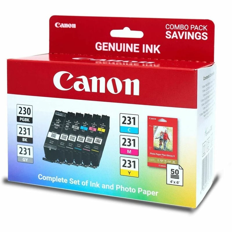 PGI-230/CLI-231 COMBO PACK INKJET CONSUMABLES - Thumbnail 3