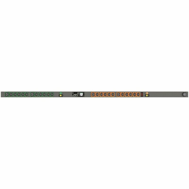 Vertiv Geist Switched RPDU with Next-Generation IMD | 0U Rack | 30A | 208V | (20) U-Lock C13 and (4) U-Lock C19 | L6-30P Plug | 4.9kW | VP7N30AU - Thumbnail 1