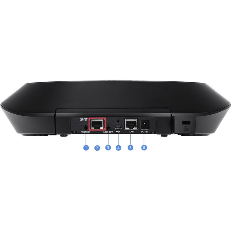 AVer FONE540 IP Conference Station - Corded/Cordless - Bluetooth - Thumbnail 4