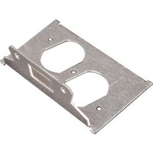 Wiremold Mounting Plate for Floor Box, Gang Box - Silver