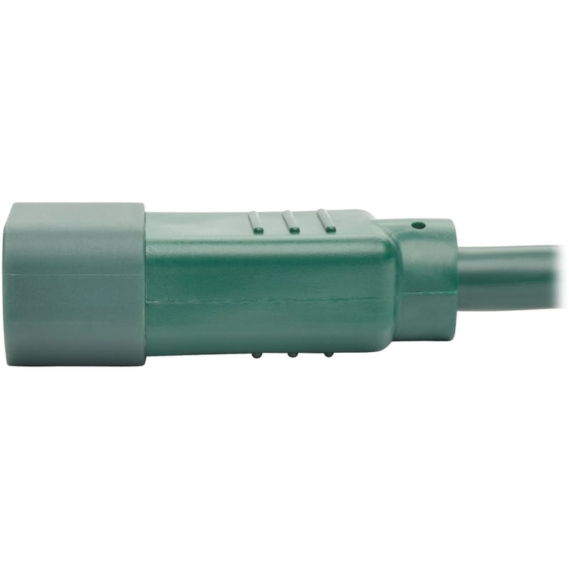 Eaton Tripp Lite Series Heavy-Duty PDU Power Cord, C13 to C14 - 15A, 250V, 14 AWG, 3 ft. (0.91 m), Green - Thumbnail 5