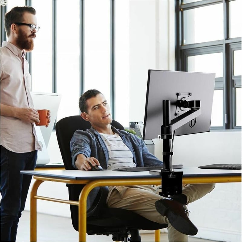 Ergotron Mounting Arm for Monitor - Black - Thumbnail 4