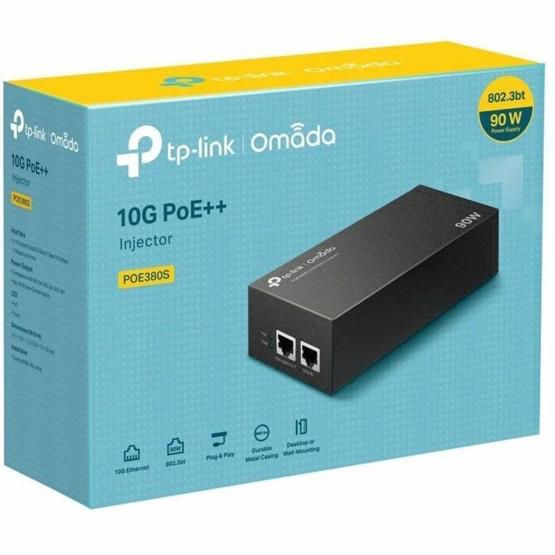 OMADA 10G POE++ INJECTOOMADA 10G POE++ INJECTOR - Thumbnail 3
