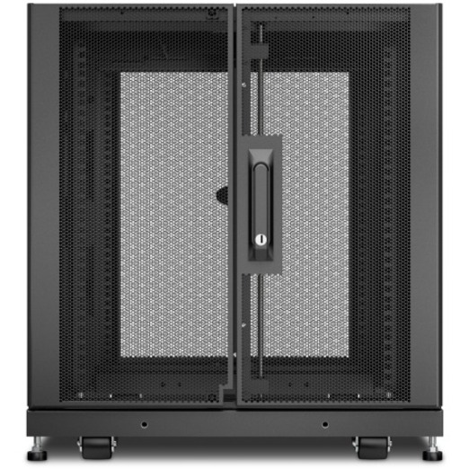 APC by Schneider Electric NetShelter SX 12U Server Rack Enclosure 600mm x 900mm w/ Sides Black - Thumbnail 4