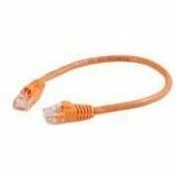 Quiktron Q-Series Patch Cords, CAT6, Non-Booted, Orange, 50 FT