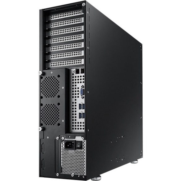 Advantech 3U Short-depth Rackmount/ Tower Chassis for EATX/ATX/MicroATX Motherboard - Thumbnail 3