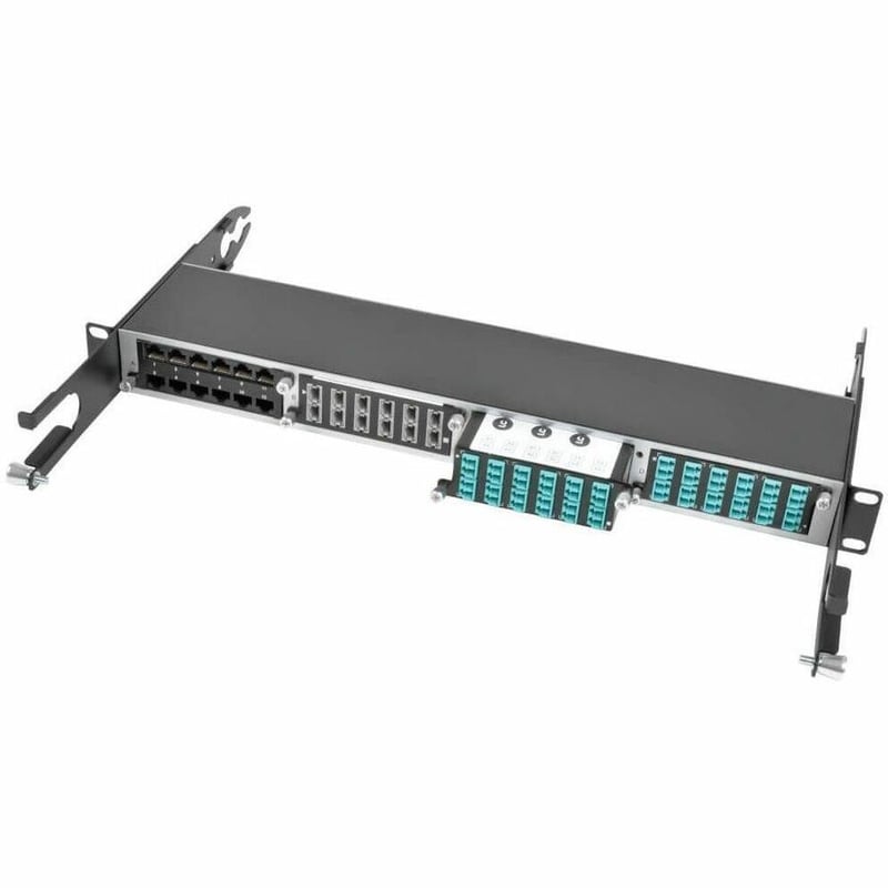 Tripp Lite by Eaton 40/100Gb Breakout Cassette 40Gb to 4 x 10Gb 100Gb to 4 x 25Gb (x3) 8-Fiber MTP/MPO to (x12) LC Duplex Type-B Polarity - Thumbnail 5