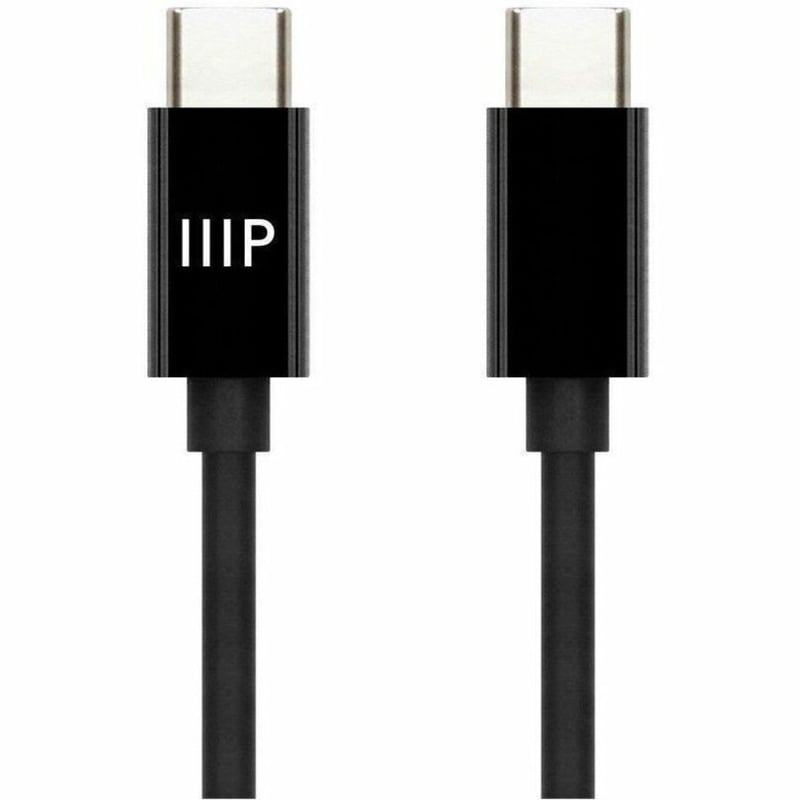 MONOPRICE SELECT CHARGE & SYNC USB-C TO USB-C CABLE USB 2.0 TPE JACKET UP TO 5A/ - Thumbnail 3