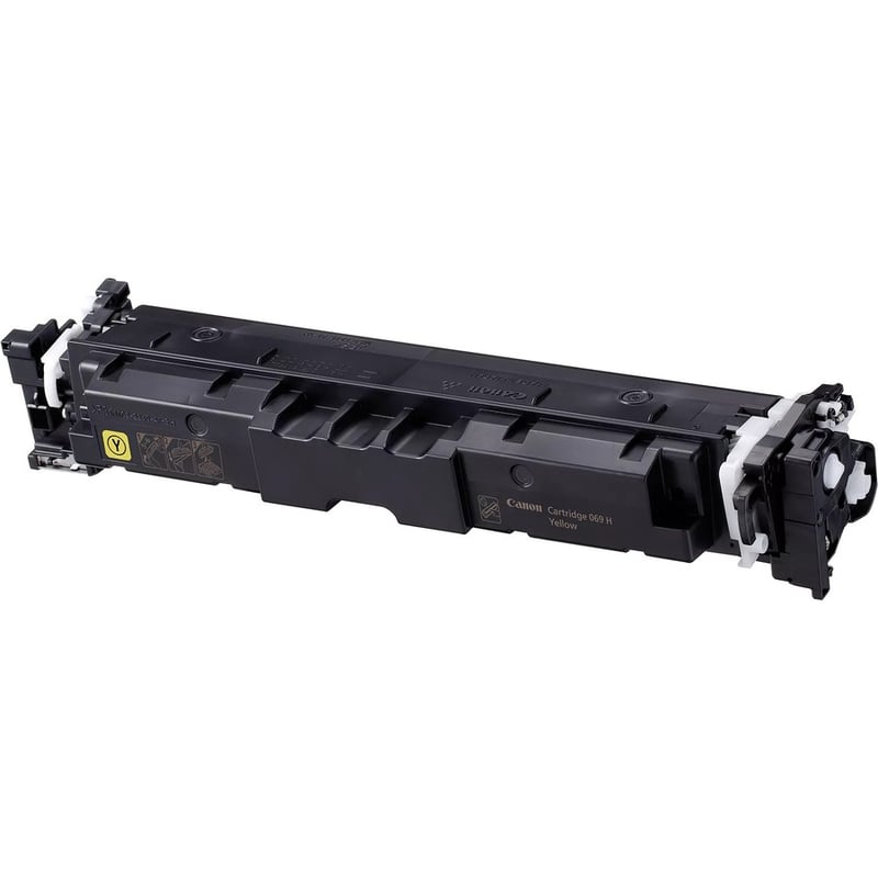 Canon 069 Original High Yield Laser Toner Cartridge - Yellow - 1 Pack - Thumbnail 2