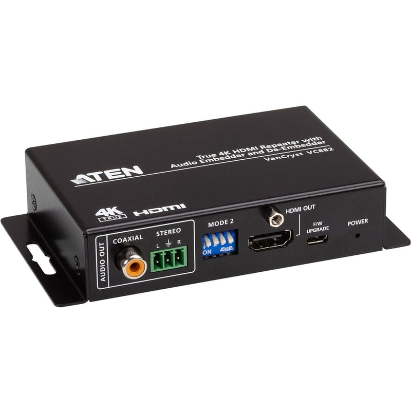 ATEN True 4K HDMI Repeater with Audio Embedder and De-Embedder - Thumbnail 3