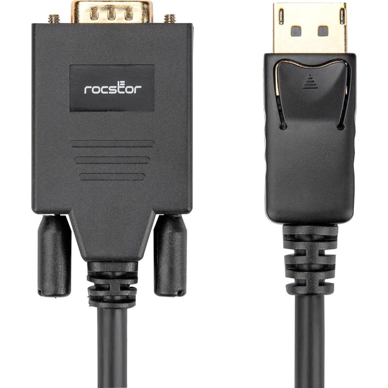 Rocstor DisplayPort/VGA Video Cable (3-Pack) - Thumbnail 3