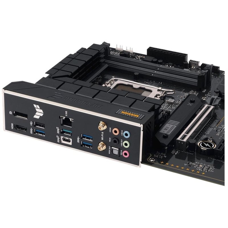TUF GAMING B760-PLUS WIFI Gaming Desktop Motherboard - Intel B760 Chipset - Socket LGA-1700 - ATX - Thumbnail 5