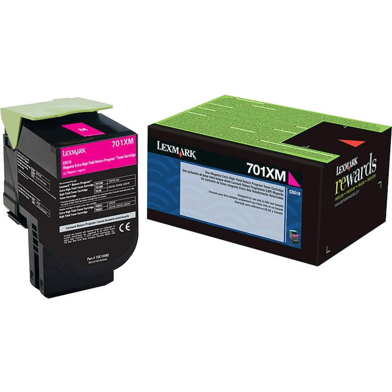 Lexmark Unison 701XM Toner Cartridge - Thumbnail 1