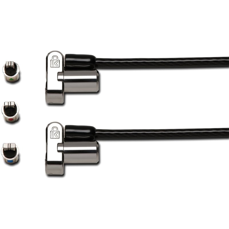 Kensington Universal 3-in-1 Keyed Cable Lock - Twin Lockheads - Keyed Different - Thumbnail 3