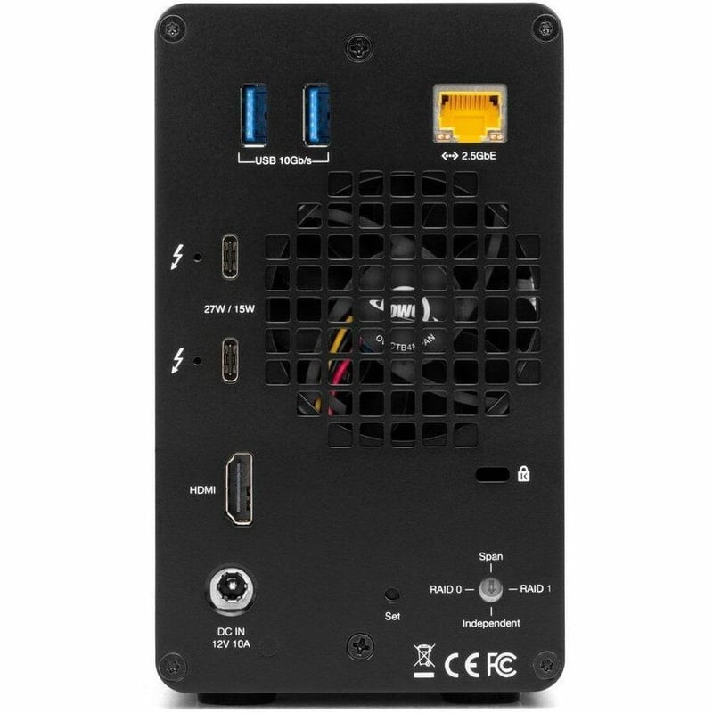 OWC GEMINI ULTRA X2 8TB THUNDERBOLT 40GB/S DOCK AND NVME RAID STORAGE SOLUTION - Thumbnail 5