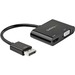 StarTech.com DisplayPort to HDMI VGA Adapter - DP 1.2 HBR2 to HDMI 2.0 4K 60Hz or VGA Monitor Converter - Digital Video Display Adapter - Thumbnail 1