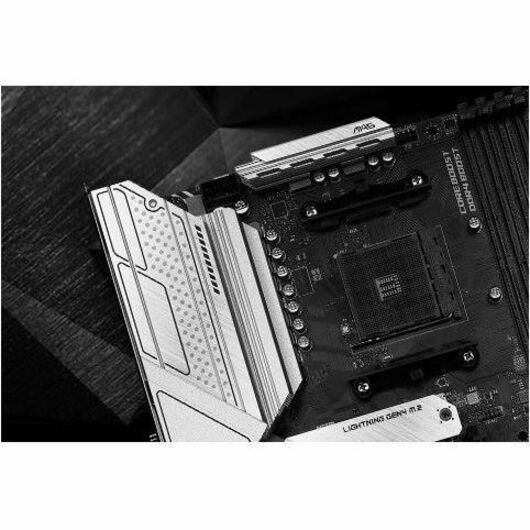 MSI MAG B550M MORTAR MAX WIFI Gaming Desktop Motherboard - AMD B550 Chipset - Socket AM4 - Micro ATX - Thumbnail 3