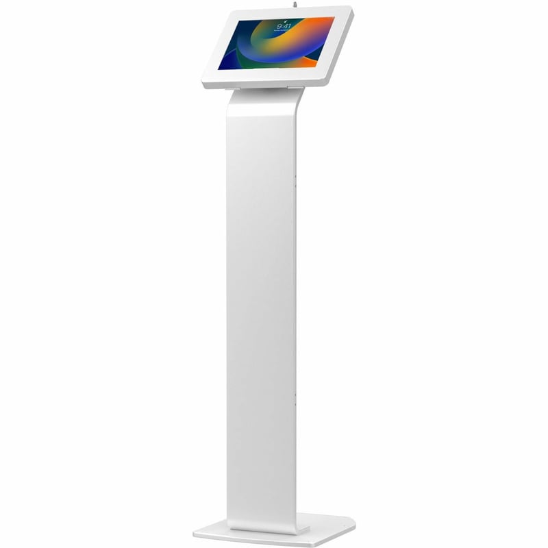 CTA Premium Locking Floor Stand & Enclosure for iPad 10th Gen 10.9" & More - Thumbnail 1