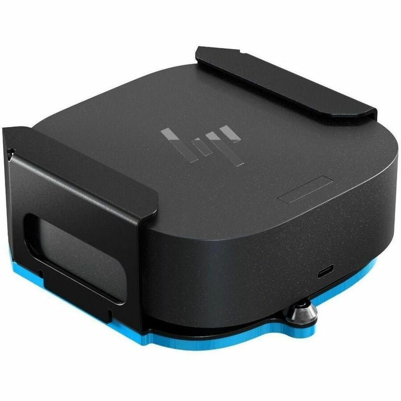 Rack Solutions Wall Mount for Docking Station - Black - TAA Compliant - Thumbnail 3