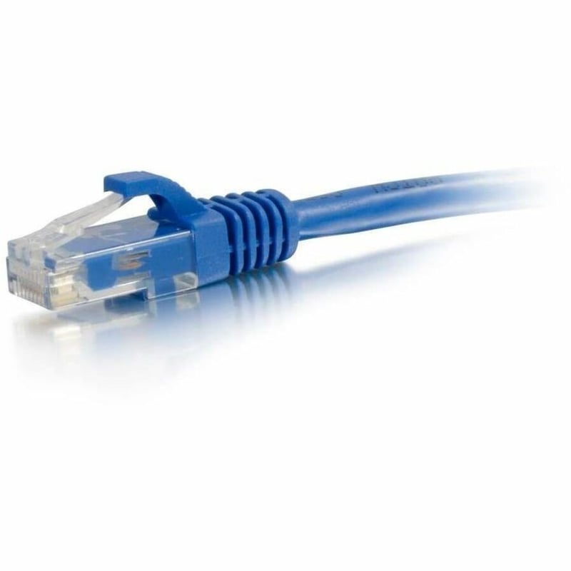Quiktron 3Ft Q-Series Cat6A Snagless (UTP) Ethernet Network Patch Cable, CM Rated - Blue - Thumbnail 4