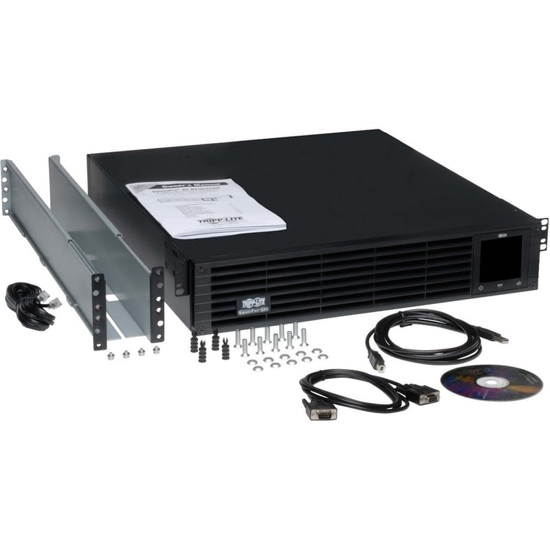 Tripp Lite by Eaton UPS SmartPro 120V 2200VA 1920W Line-Interactive Sine Wave UPS 2U Extended Run WEBCARDLX LCD USB DB9 - Thumbnail 4
