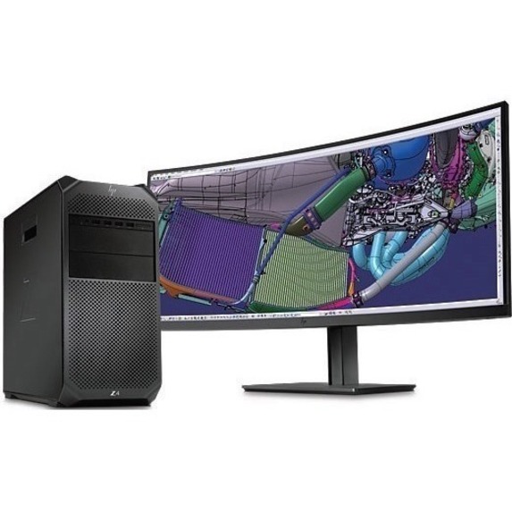 HP Z4 G4 Workstation - 1 x Intel Core i9 Extreme 10th Gen i9-10980XE - 32 GB - 512 GB SSD - Mini-tower - Black