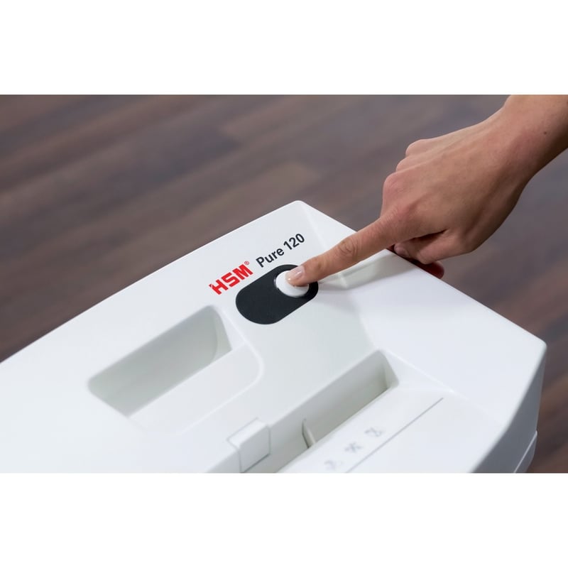 HSM Pure 120c Cross-Cut Shredder - Thumbnail 2