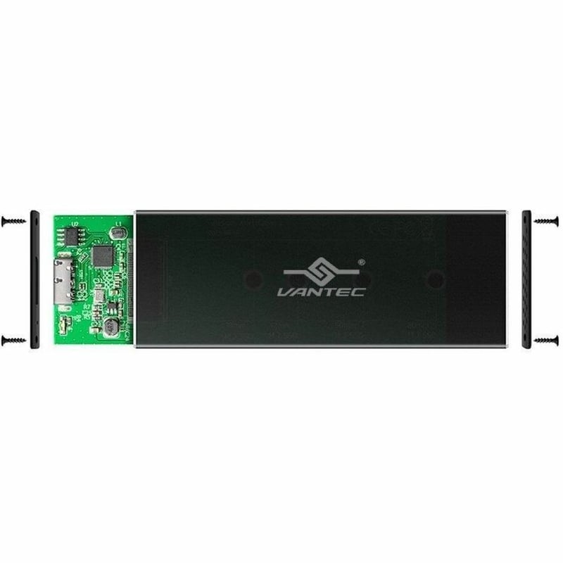 Vantec Nexstar SX NST-M2STS3-BK Drive Enclosure M.2 - USB 3.0 Micro-B Host Interface - UASP Support Portable - Thumbnail 3