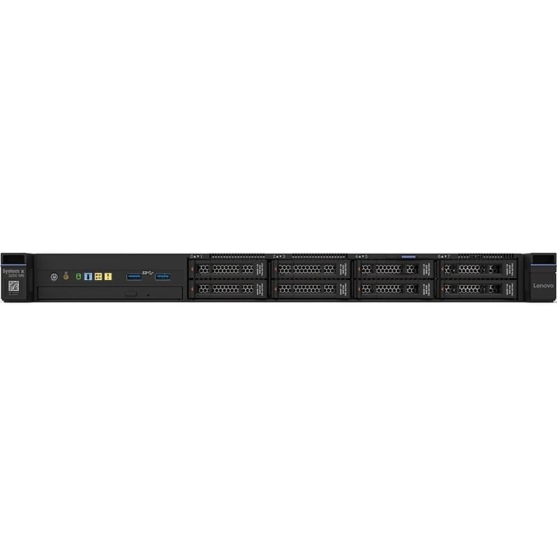 Lenovo System x x3250 M6 3943K4U 1U Rack-mountable Server - 1 Xeon E3-1230 v5 3.40 GHz - 16 GB RAM - 12Gb/s SAS, Serial ATA Controller - Thumbnail 2