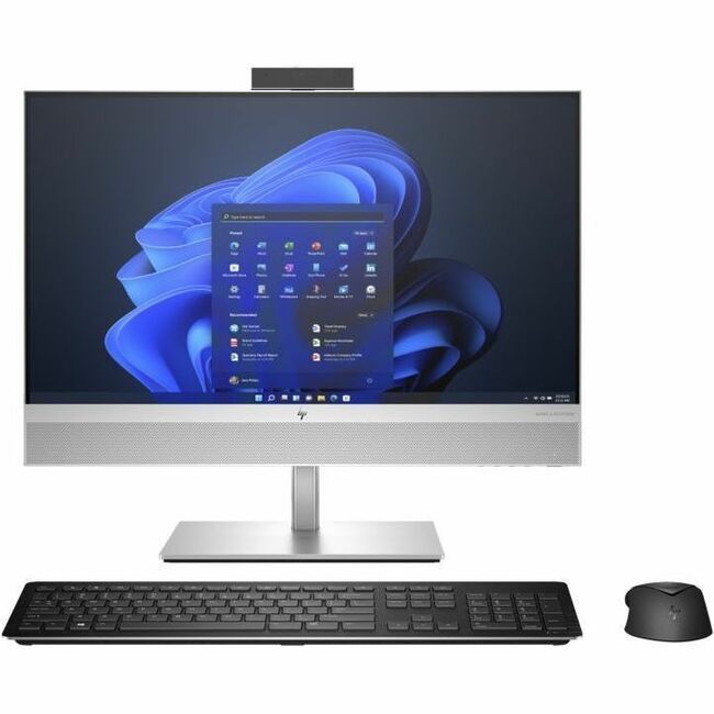 HP EliteOne 840 G9 All-in-One Computer - Intel Core i5 12th Gen i5-12500 Hexa-core (6 Core) 3 GHz - 8 GB RAM DDR5 SDRAM - 256 GB M.2 PCI Express NVMe SSD - 23.8" Full HD 1920 x 1080 - Desktop - Thumbnail 1
